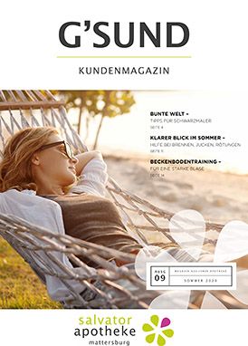 Kundenmagazin Salvatorapotheke Mattersburg 2020 Sommer