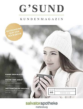 Kundenmagazin Salvatorapotheke Mattersburg 2018 Winter