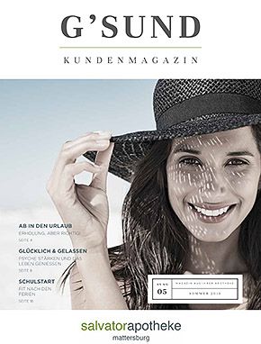 Kundenmagazin Salvatorapotheke Mattersburg 2019 Sommer